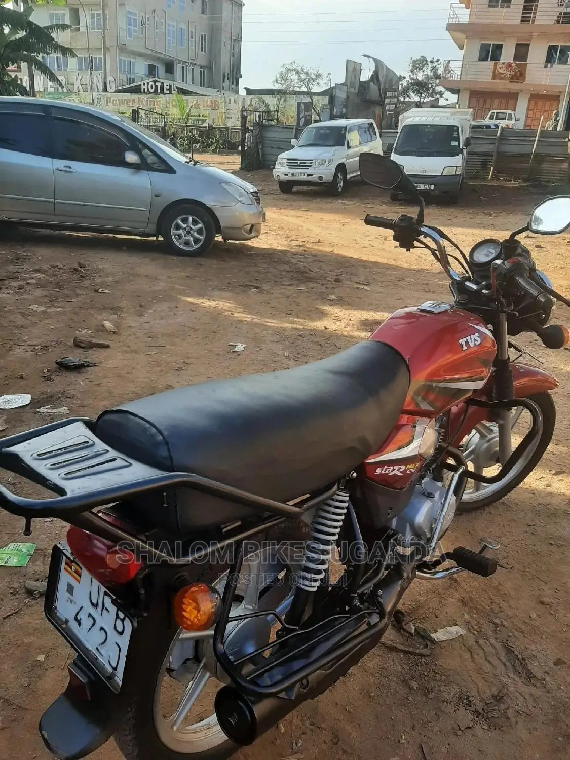 TVS HLX 125 2022 Red