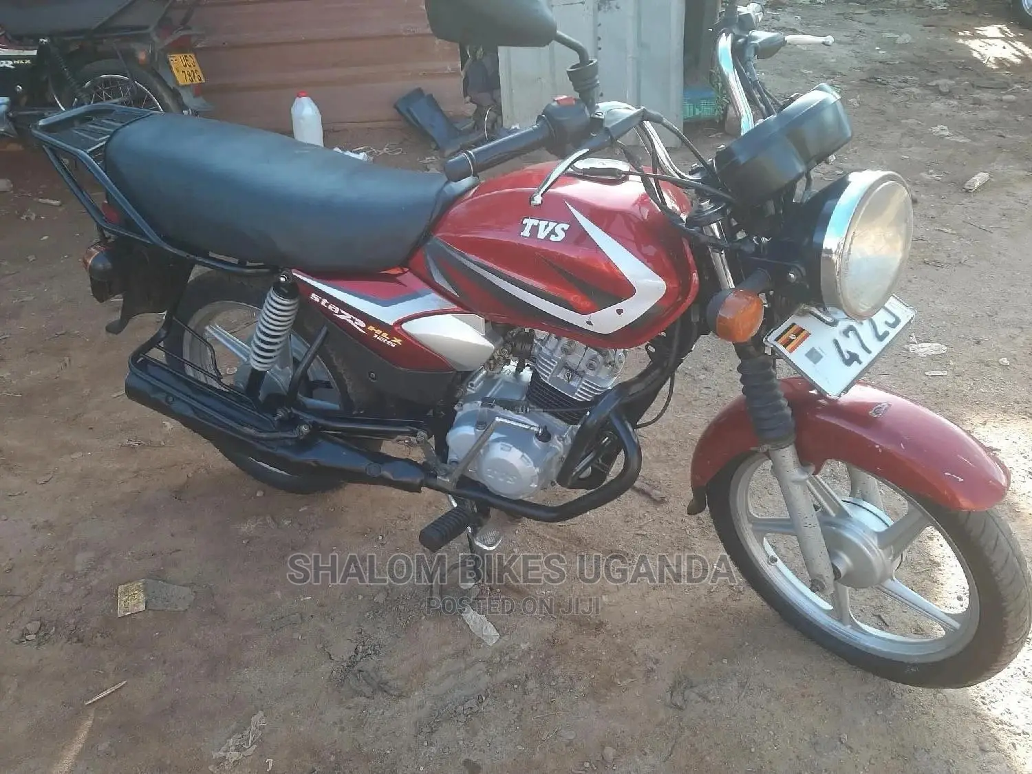 TVS HLX 125 2022 Red