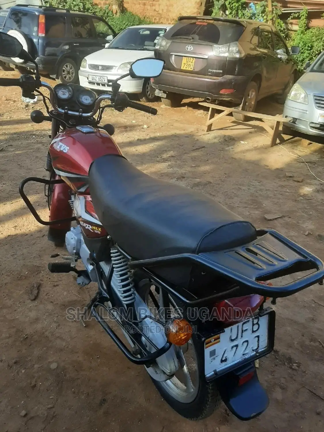 TVS HLX 125 2022 Red