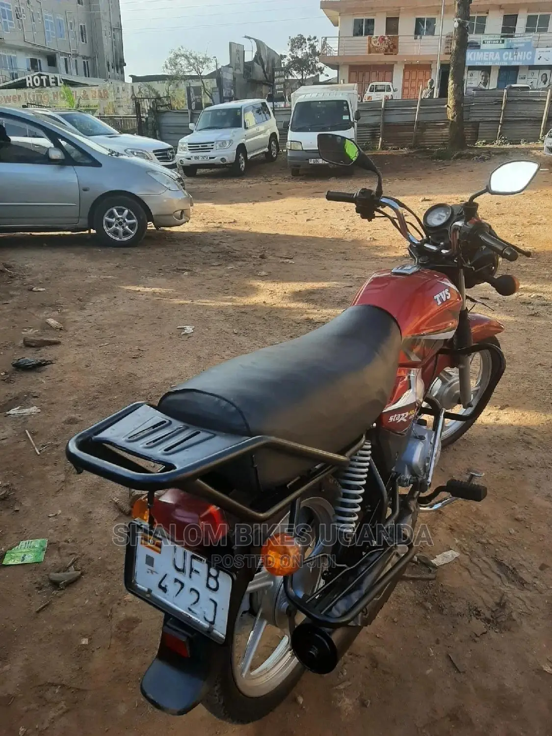 TVS HLX 125 2022 Red