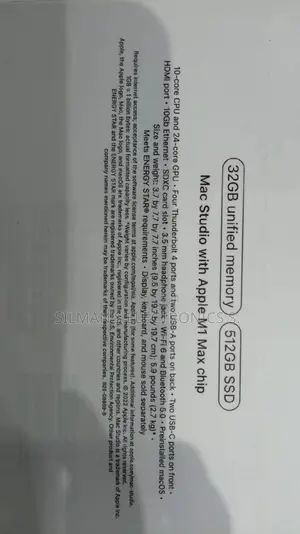 New Desktop Computer Apple iMac 32GB Apple M1 Max SSD 512GB