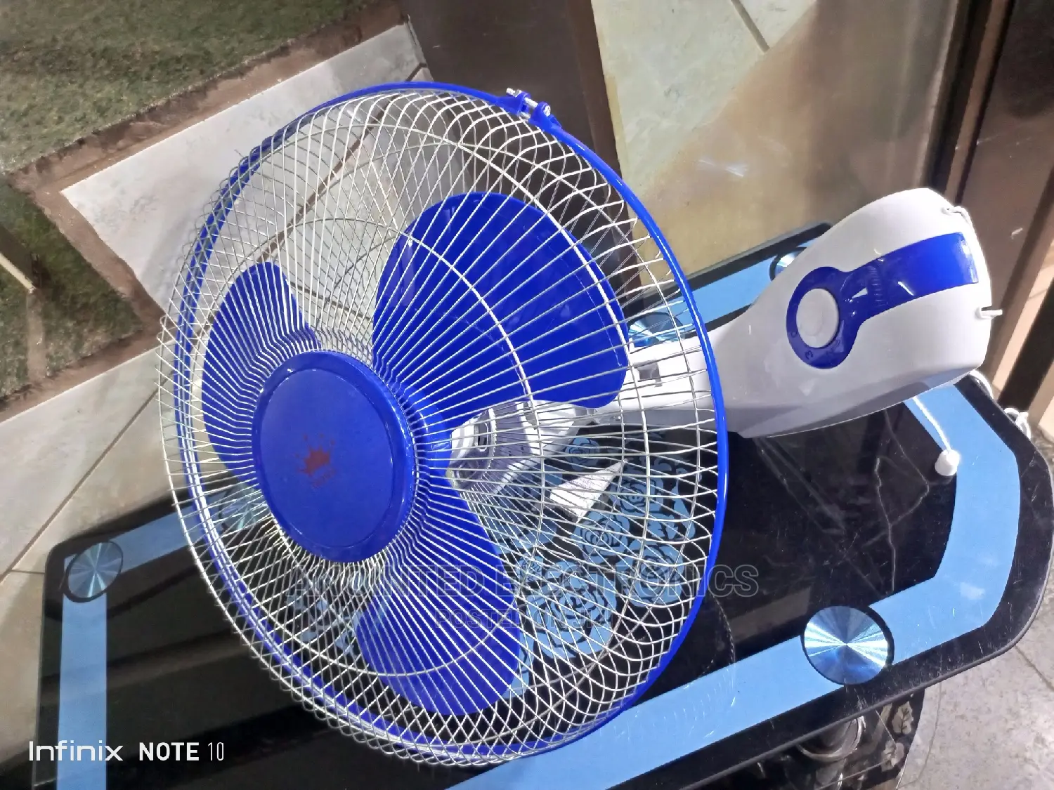 Wall Fans Blue