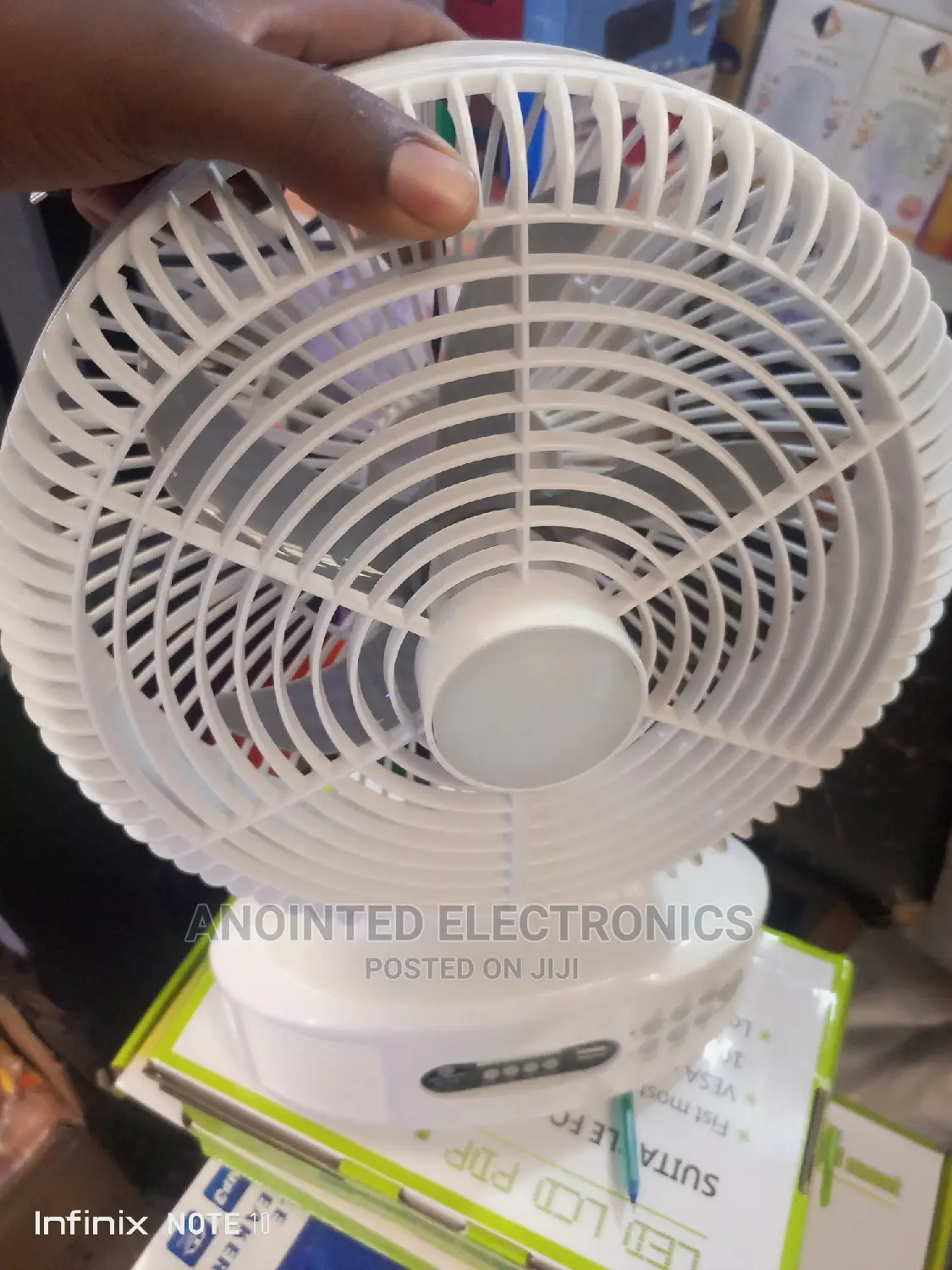 Rechargeable and Soler Fan