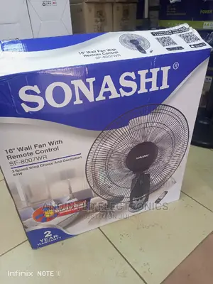 Sonash Wall Fans With a Remote