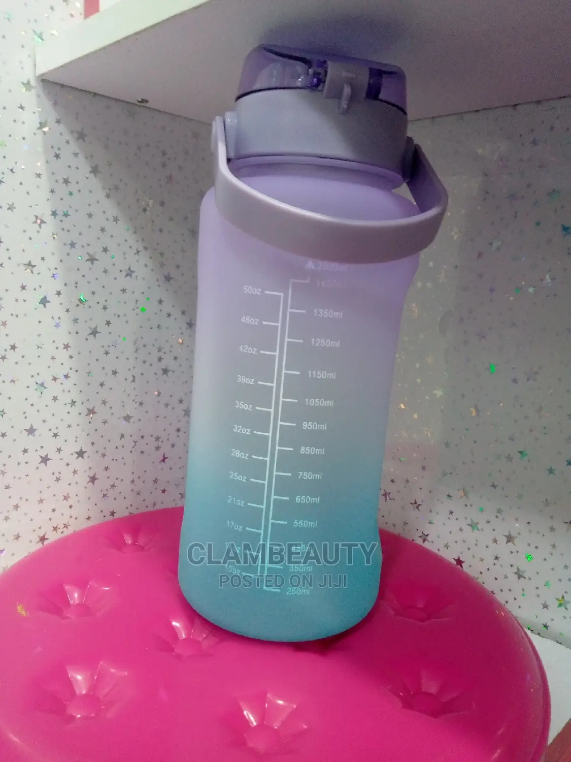Motivational Drinking Water Bottle 2 Litres