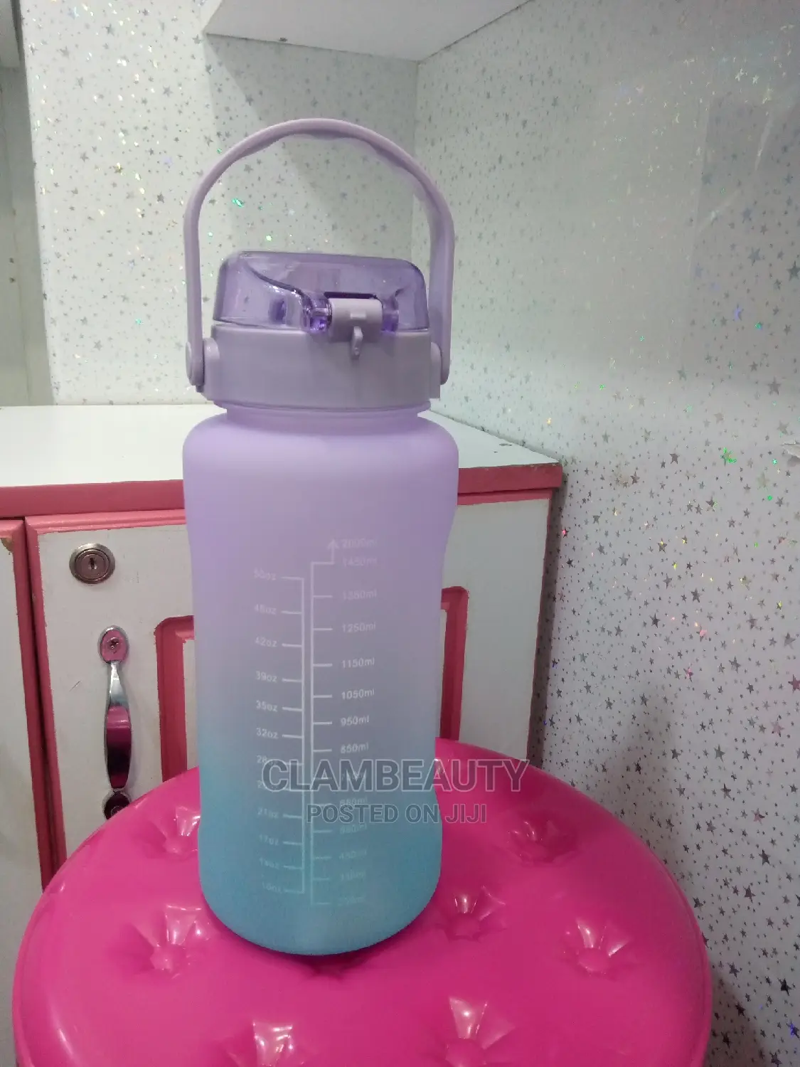 Motivational Drinking Water Bottle 2 Litres