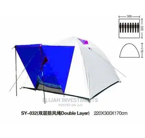 8-10 Extra Large Double Layer Camping Tent