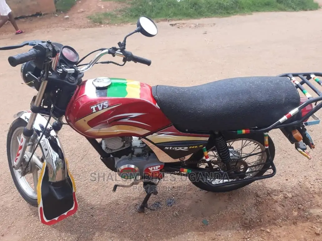 TVS King Deluxe Plus iTouch Start 2019 Red