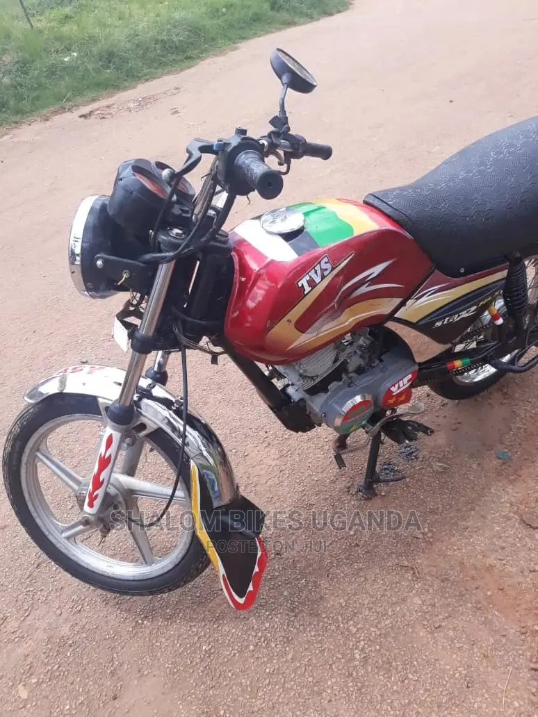 TVS King Deluxe Plus iTouch Start 2019 Red