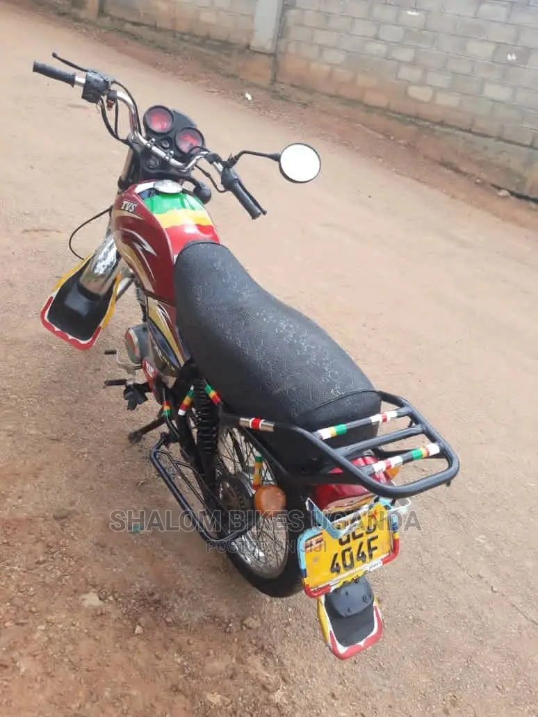 TVS King Deluxe Plus iTouch Start 2019 Red