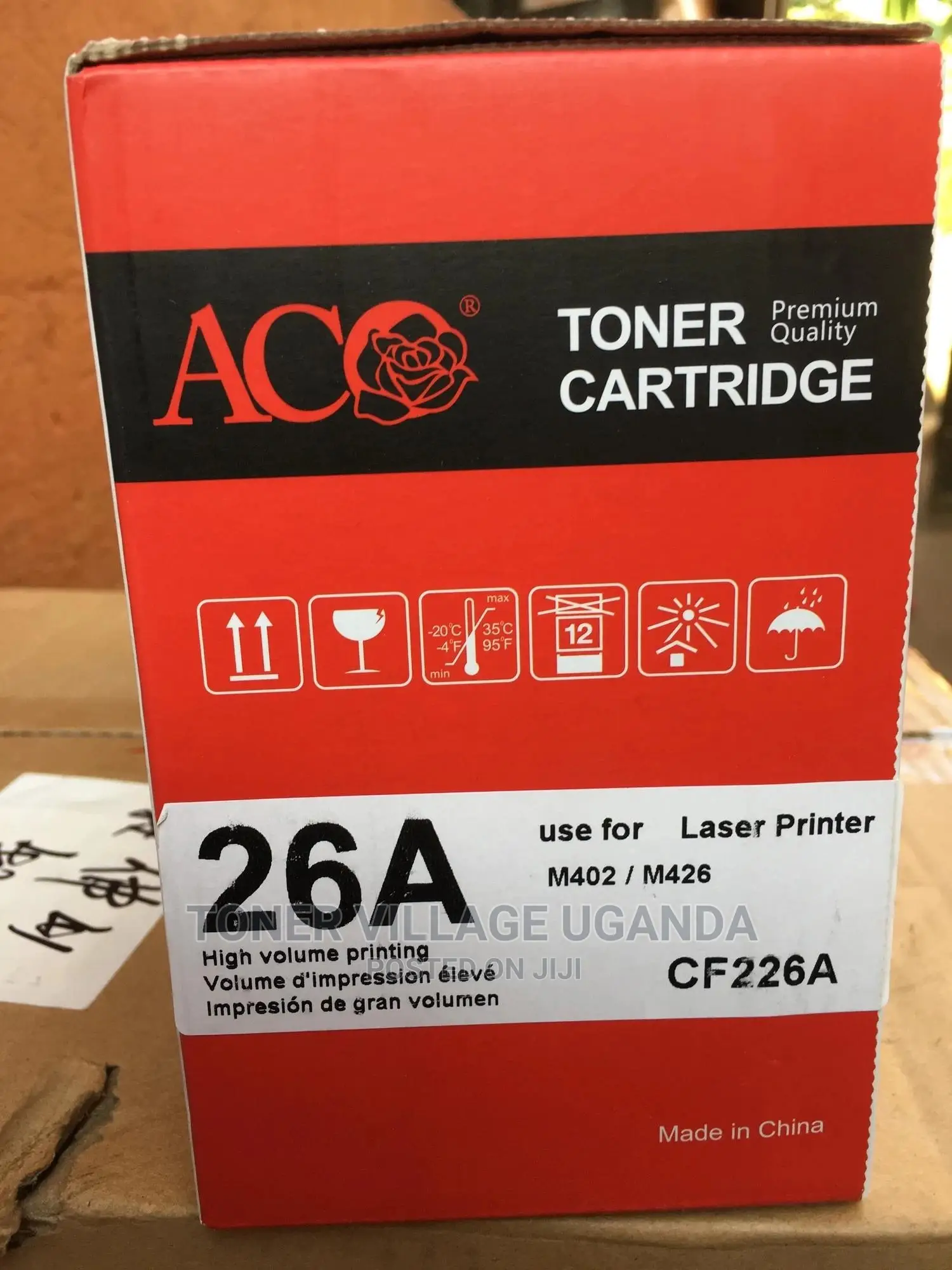 26A Toner Cartridge for Use in HP Laserjet Pro M402, M426