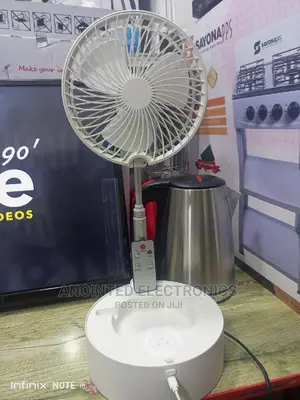 Rechargeable Foldable Table Remote Fan