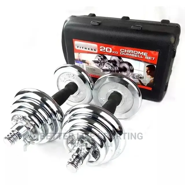 20 Kg Adjustable Dumbbells Set York L
