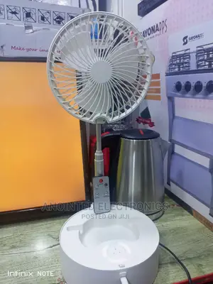 Rechargeable Foldable Table Remote Fan