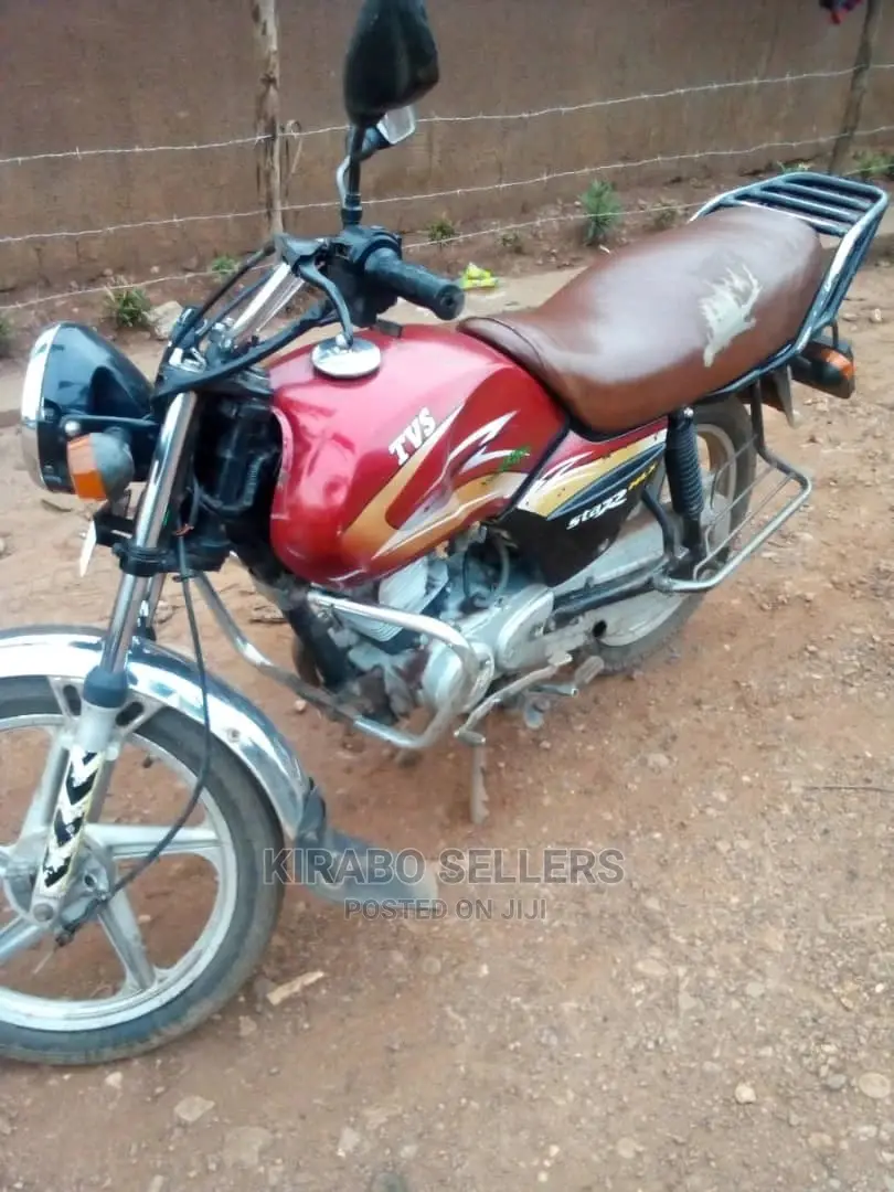 TVS XL 100 2008 Red