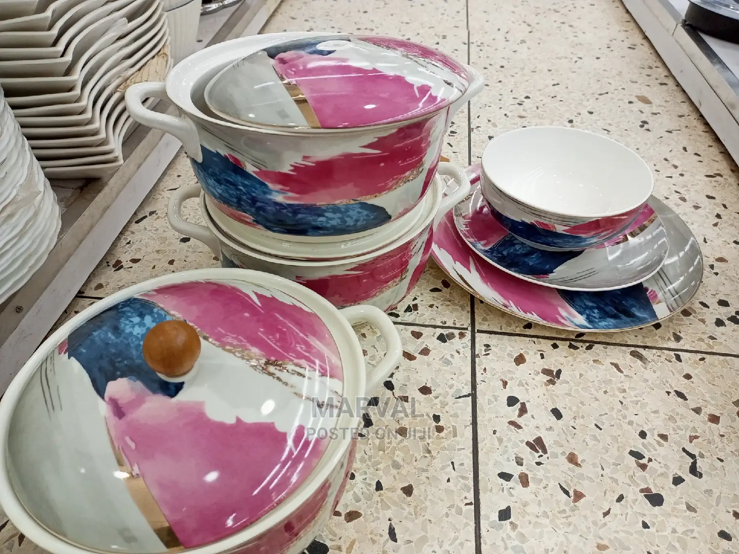 Serving Set 21pcs( Dinner Set Dishes)