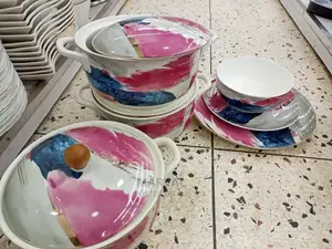 Serving Set 21pcs( Dinner Set Dishes)