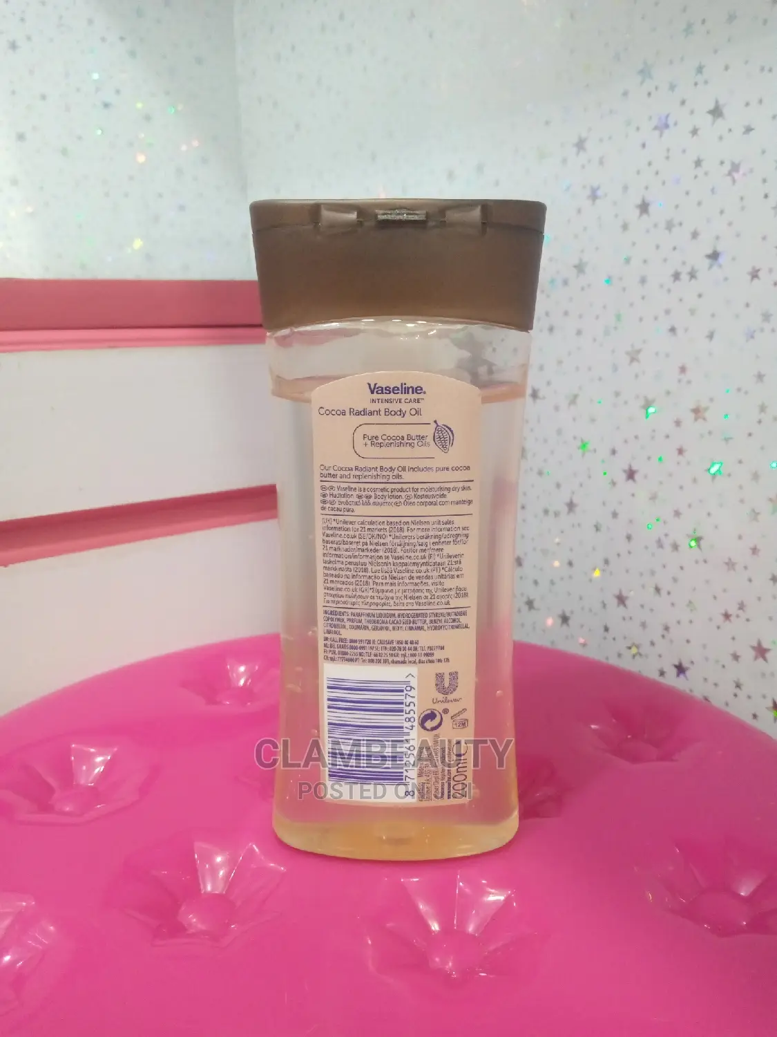 Vaseline Intensive Care Cocoa Radiant Body Oil Gel 200ml