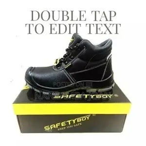 Safety Jogger Construction Boots-Black