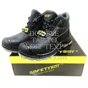 Safety Jogger Construction Boots-Black