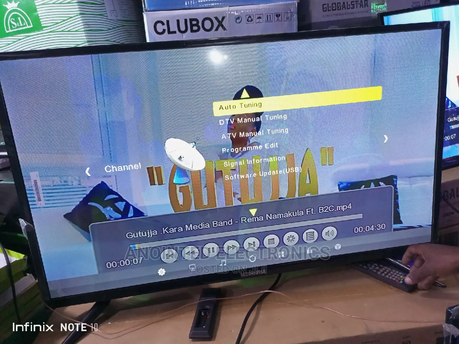 Tv Solster 43" Smart Android Tv
