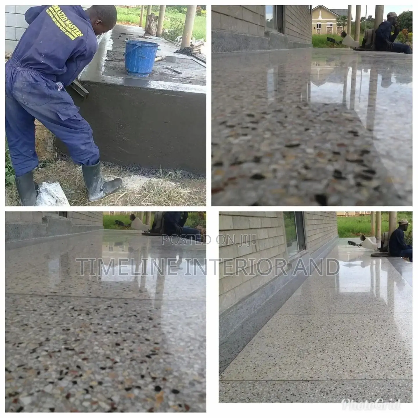Standard Terrazzo Flooring.