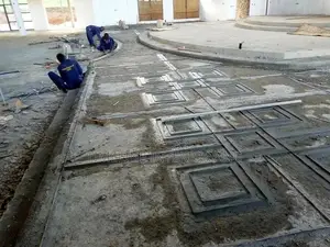 Interior Terrazzo Flooring.