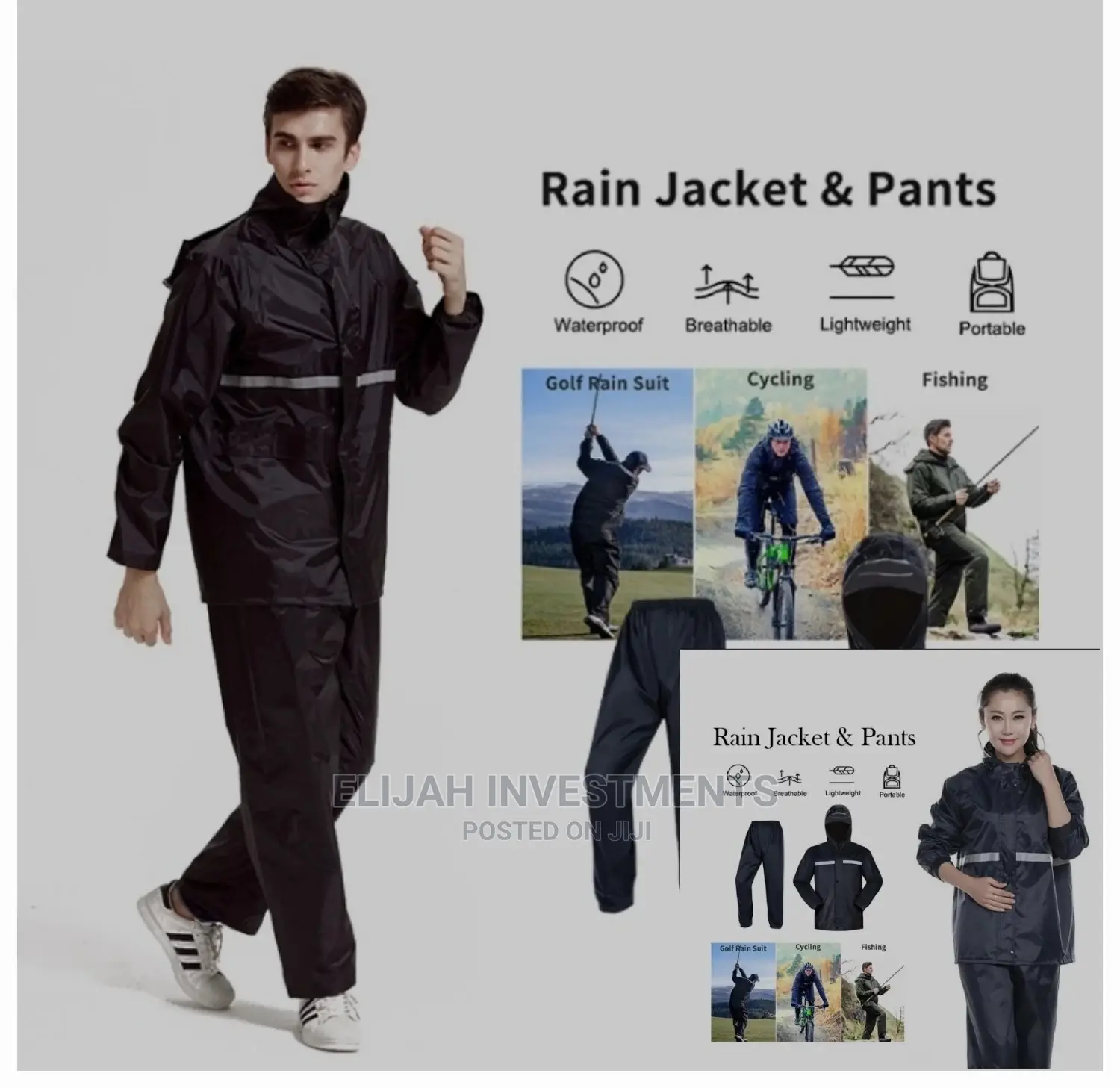 Motorcycle Raincoat Suits