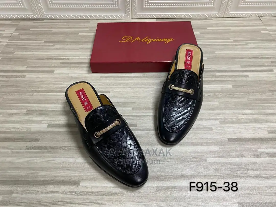 Original Brown Rossi Mules Half Shoe