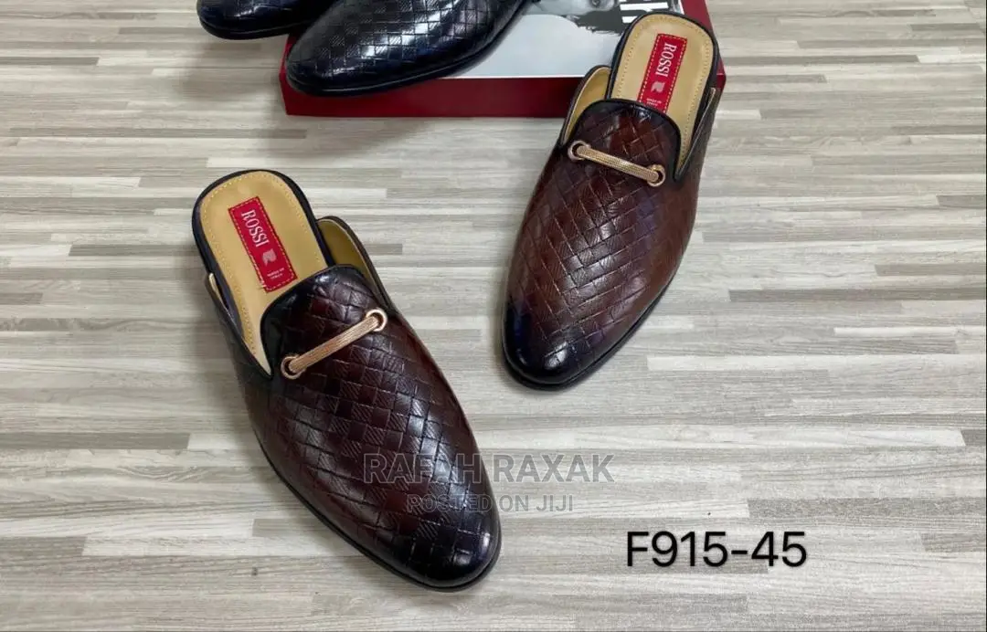 Original Brown Rossi Mules Half Shoe