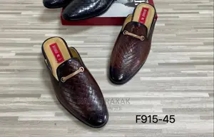 Original Brown Rossi Mules Half Shoe