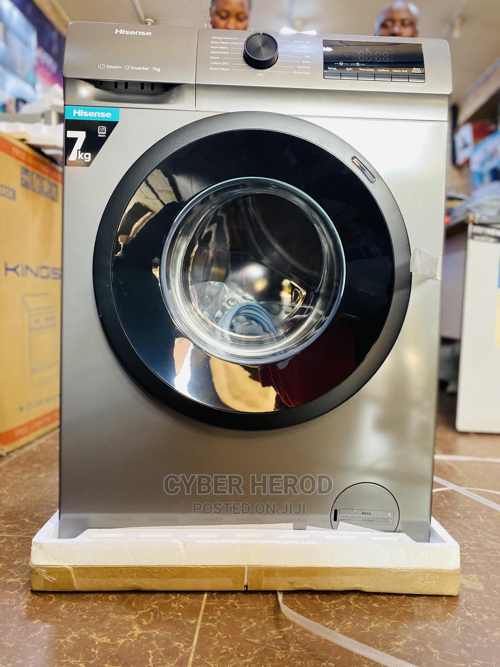 Hisense 7kg Front Loader Washing Machine Available in Central Division