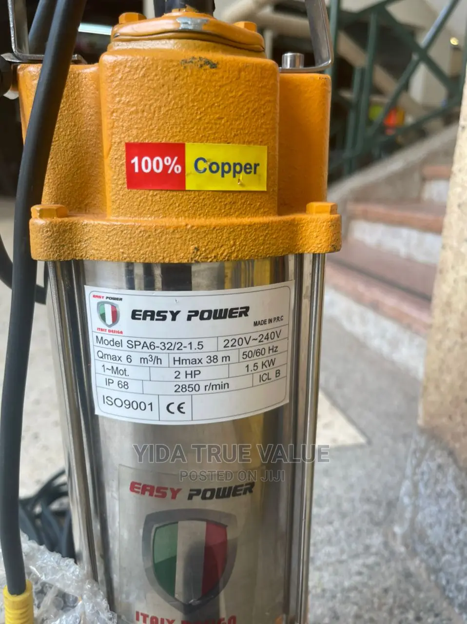 Water Pump Heavy Duty 38m
