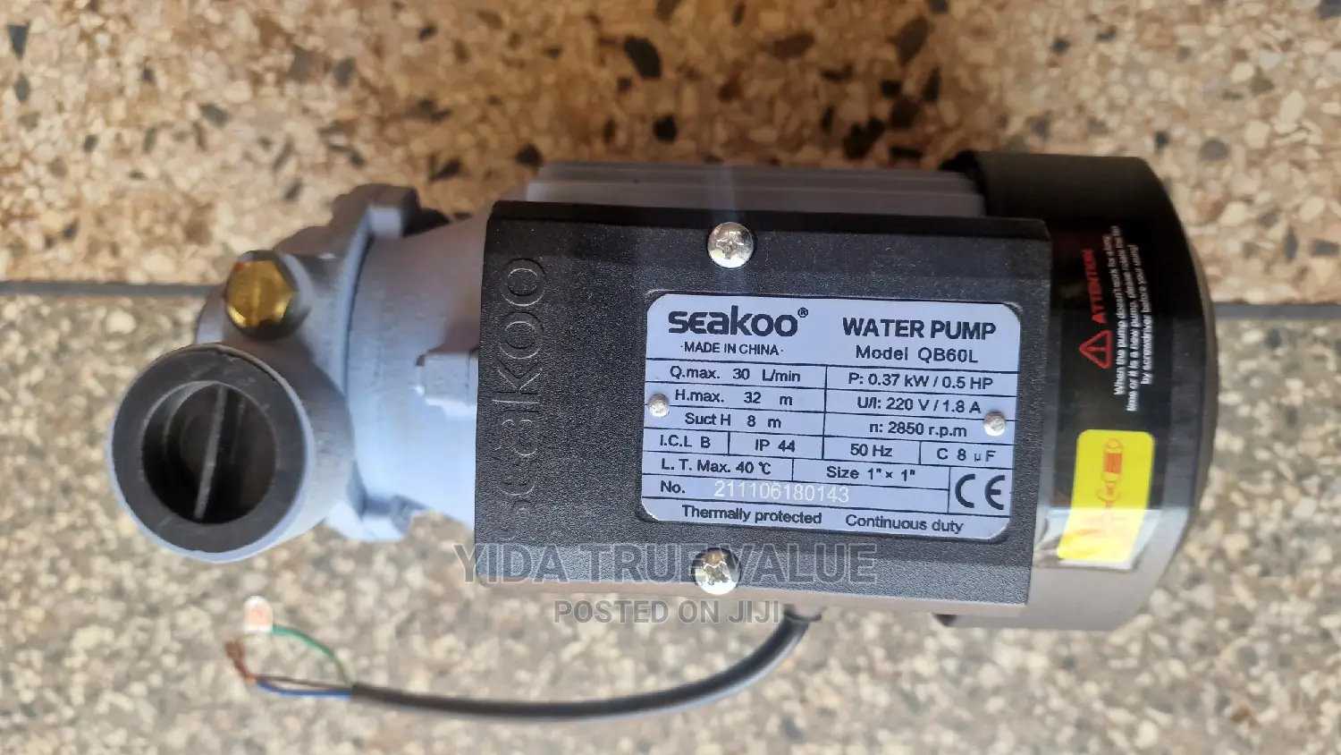 Water Pump Seakoo 32m