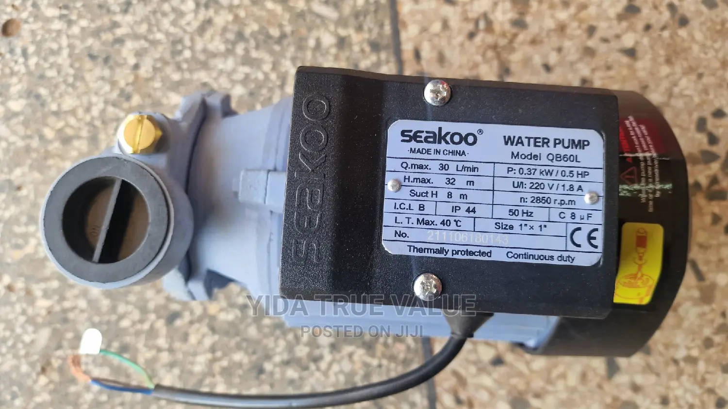 Water Pump Seakoo 32m