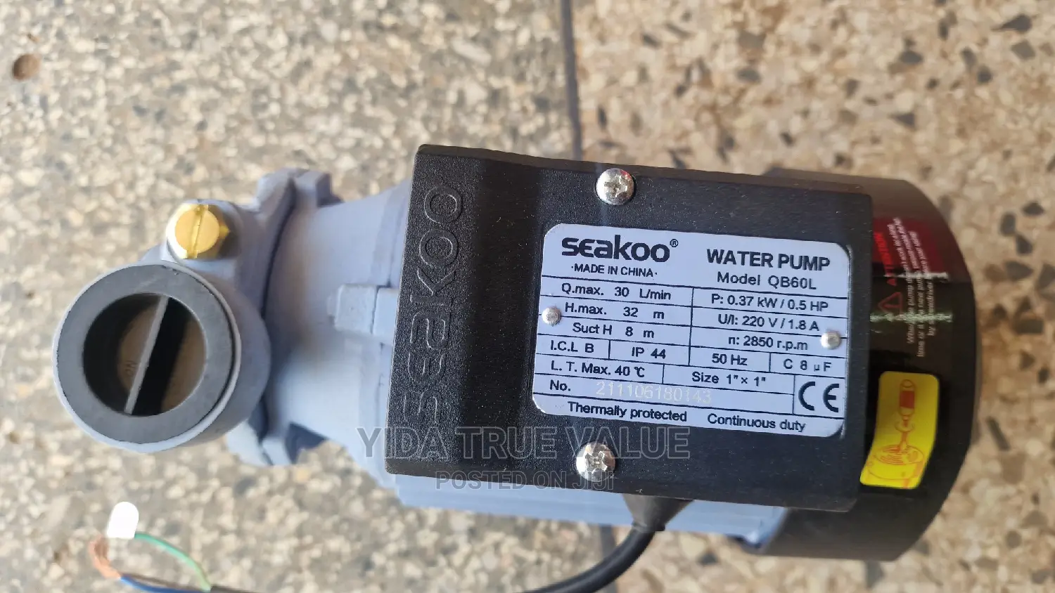 Water Pump Seakoo 32m