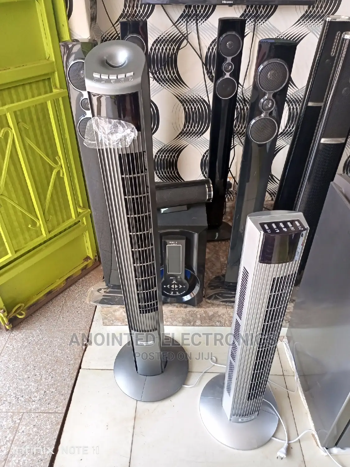 Smile Tower With a Remote Very Tall