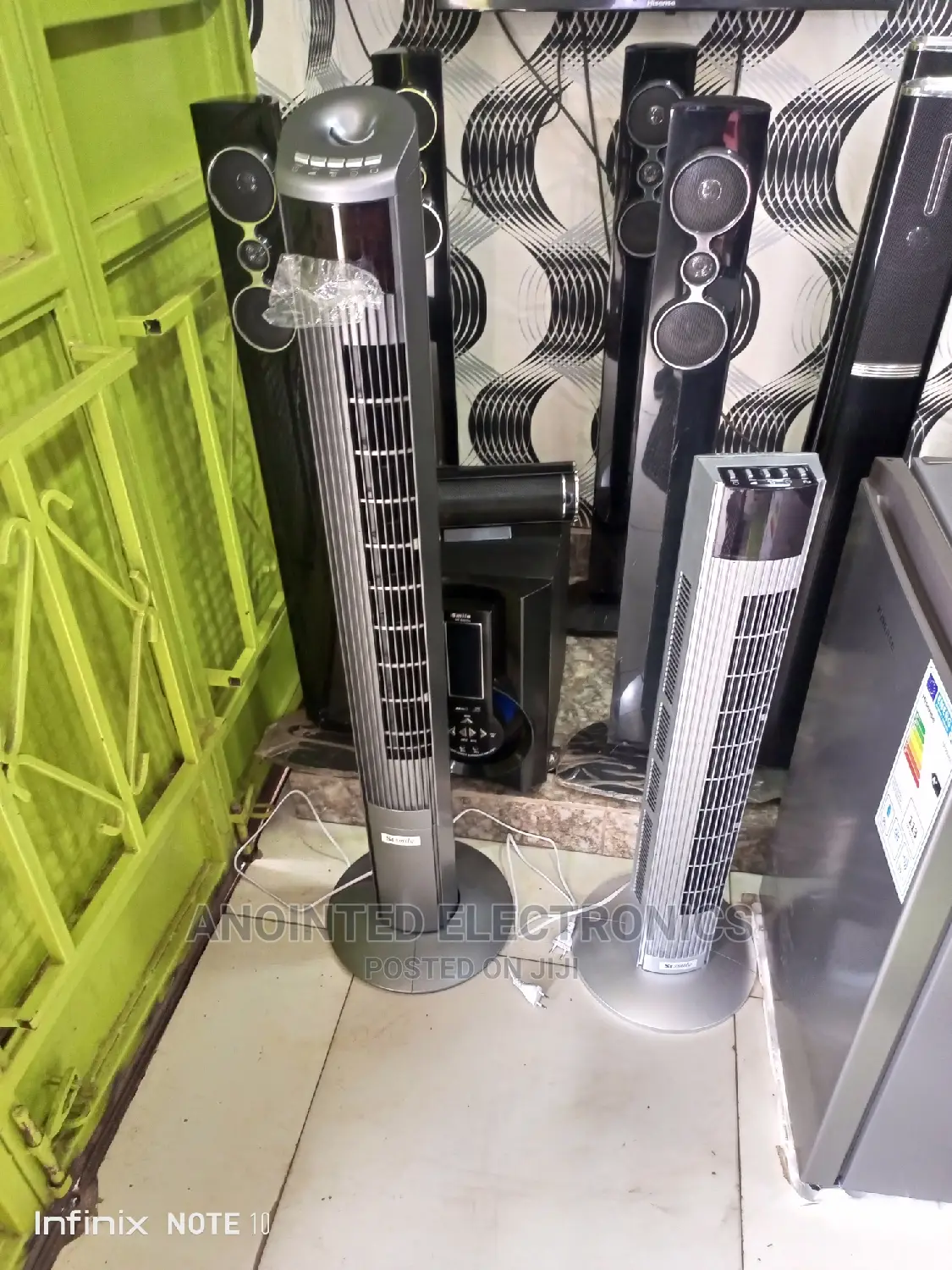 Original Tower Fans With a Remote