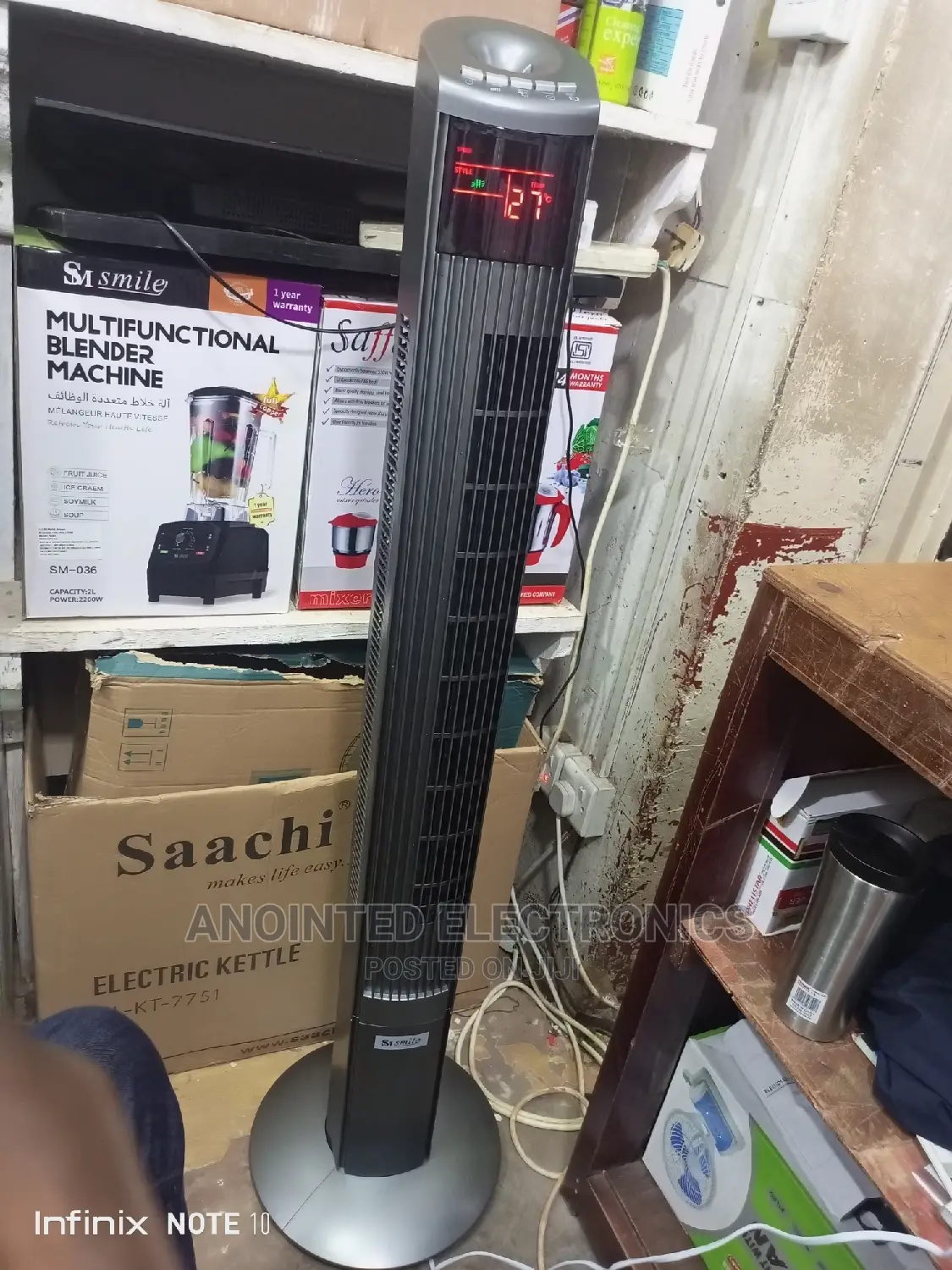 Tower Fans With a Remote Control