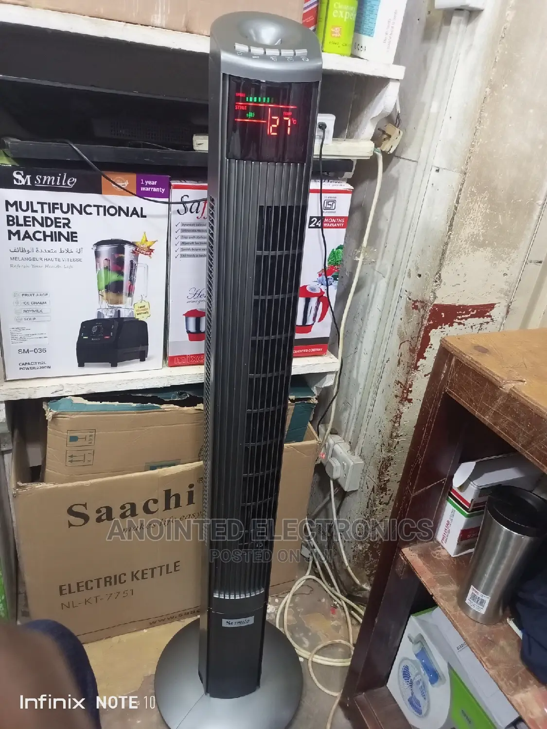 Tower Fans With a Remote Very Tall