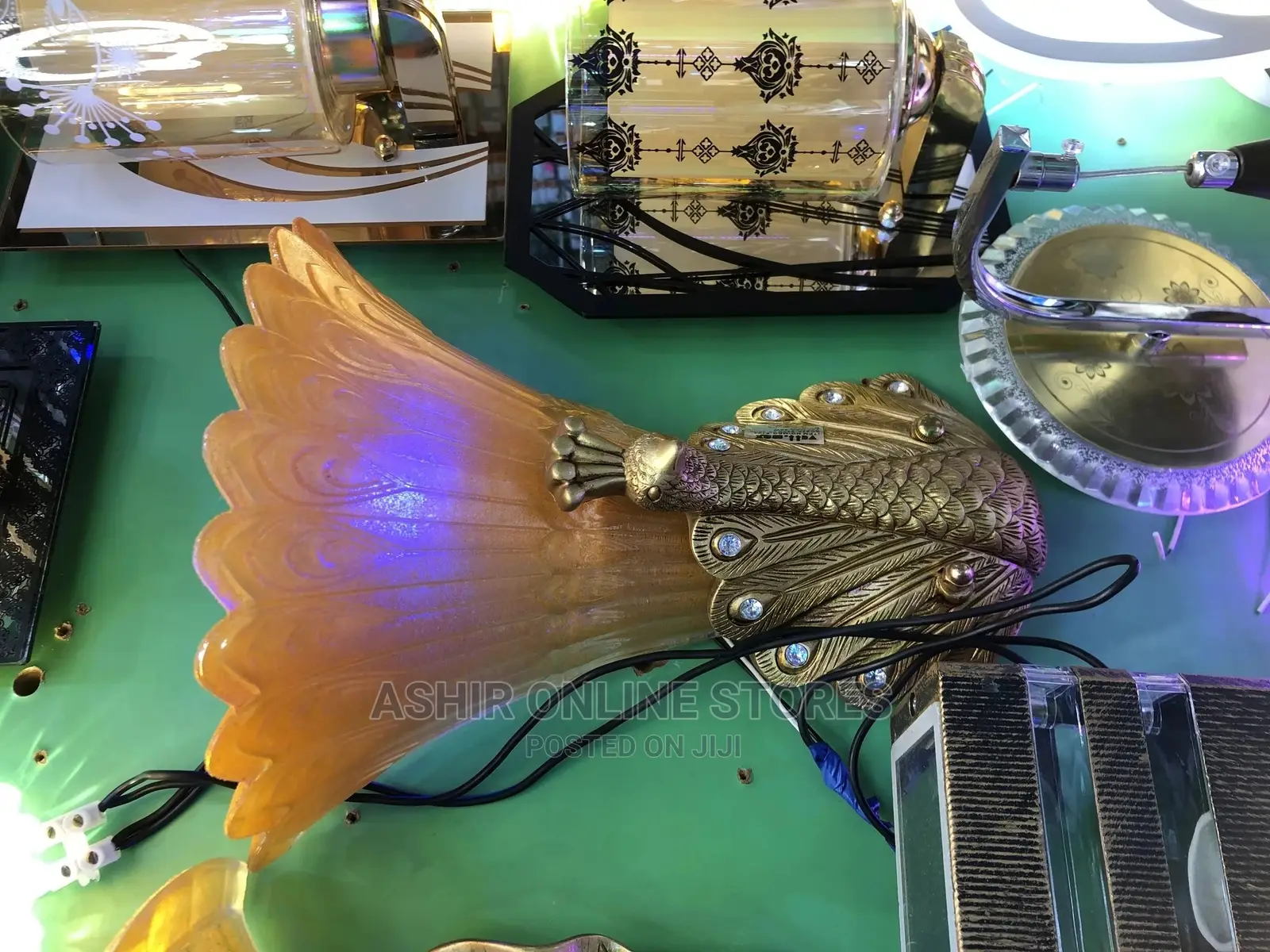 Peacock Wall Light