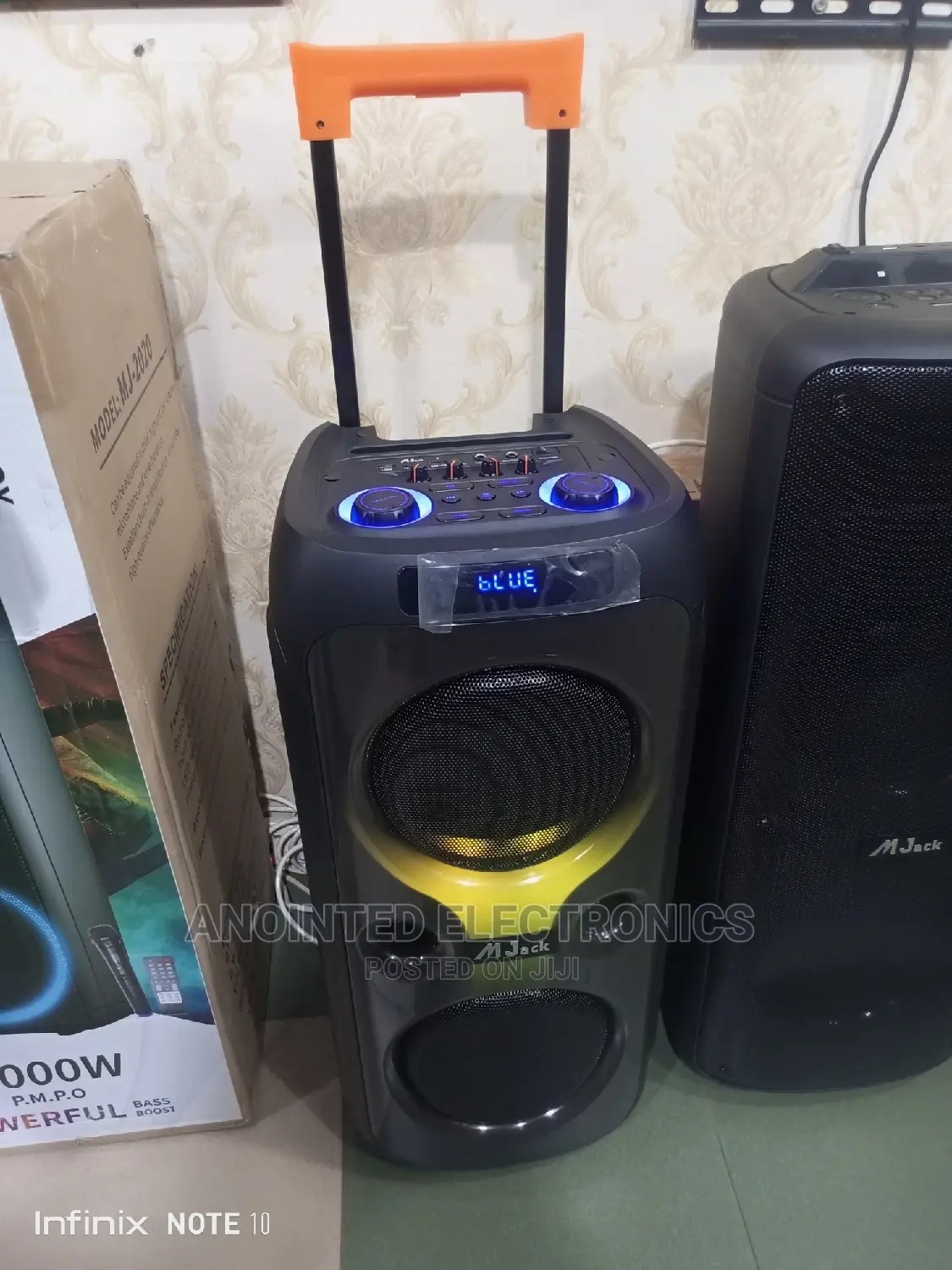 MJK Rechargeable Party Box Speakers