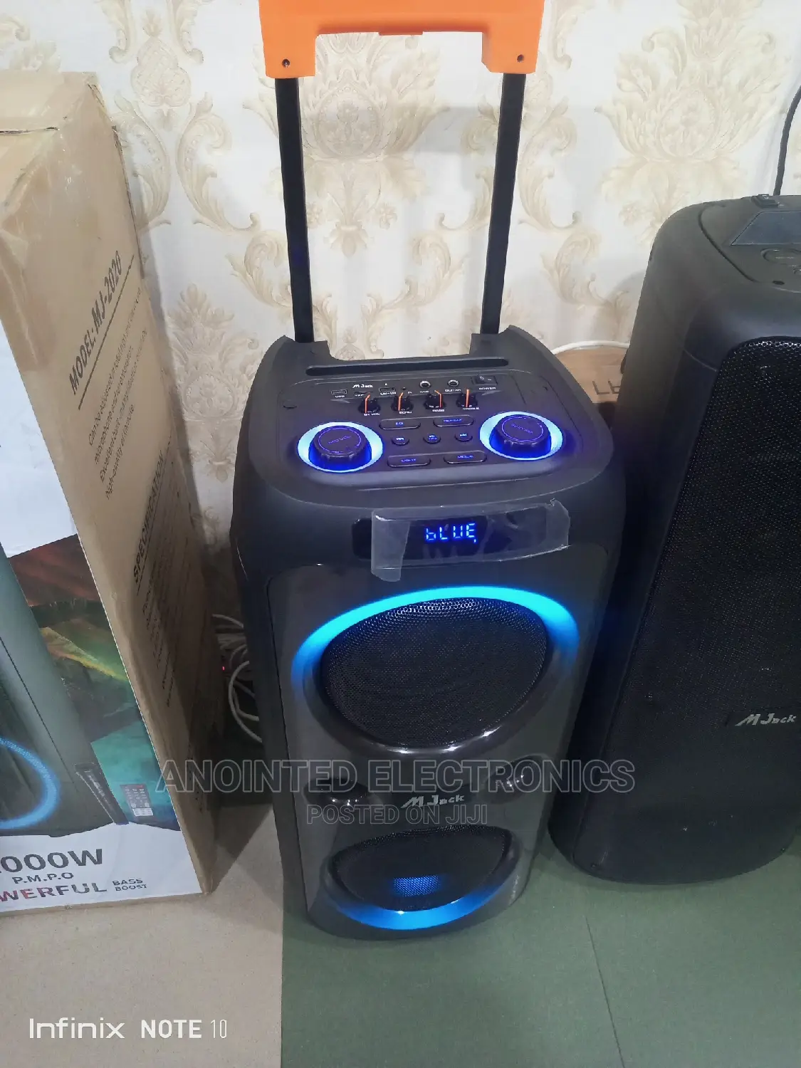 MJK Rechargeable Party Box Speakers