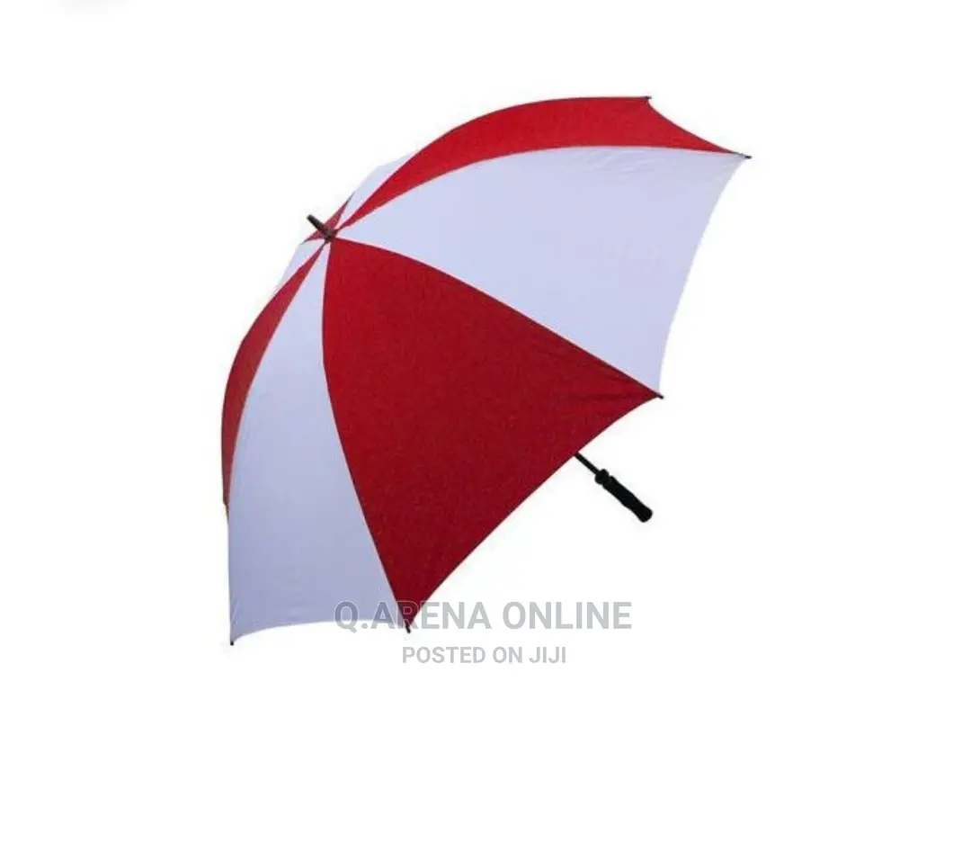 Striped Umbrella - Red,White