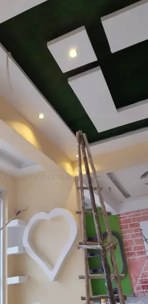 Gpysum Wow Ceiling Done in Lubowa