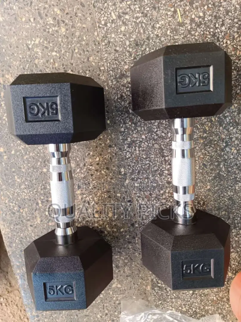 5kg Hex Dumbbell