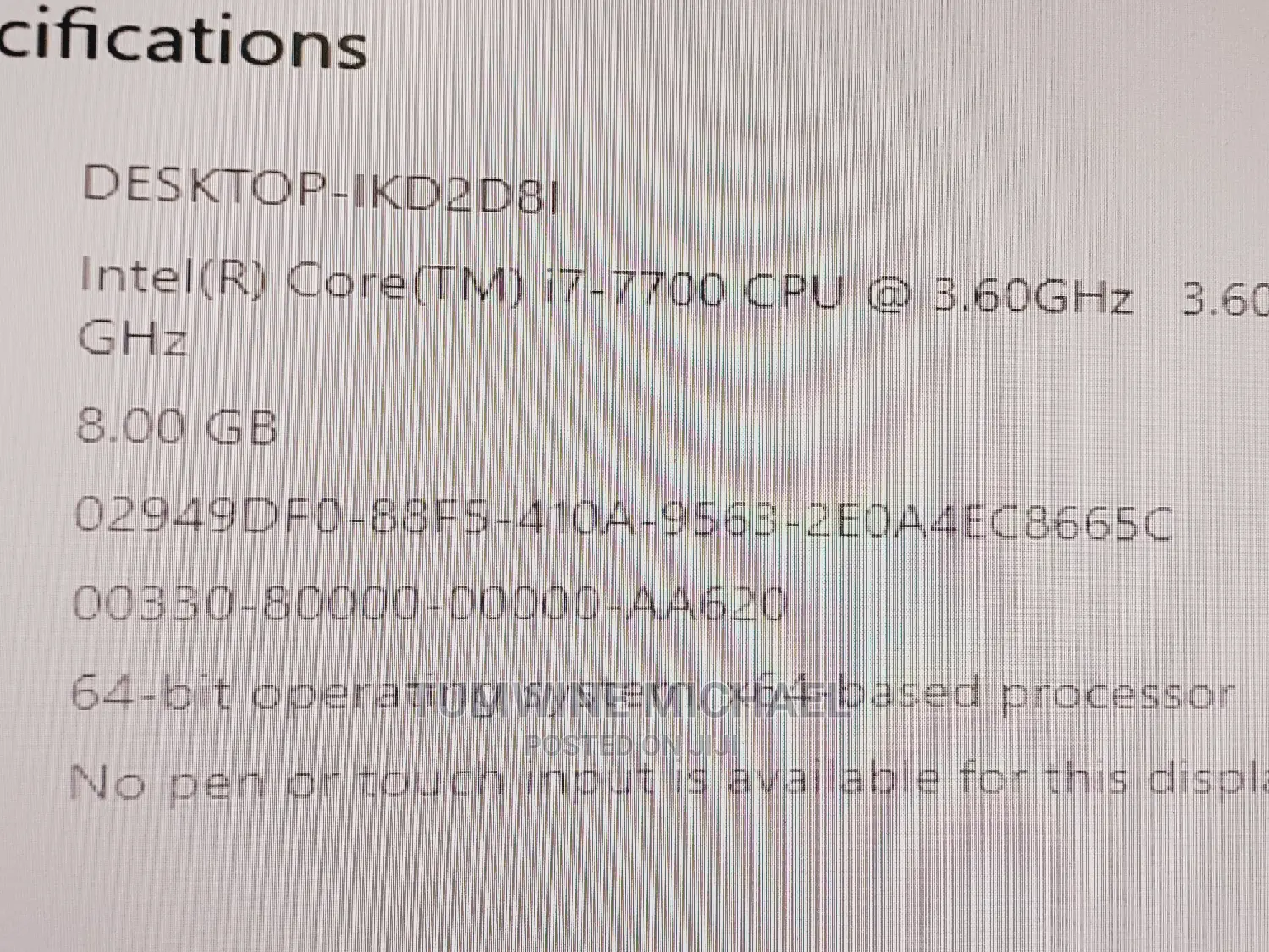 New Desktop Computer Asus ROG Strix GL12 16GB Intel Core I7 SSD 1T