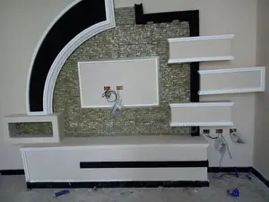 Attractive Gypsum TV Unit 829