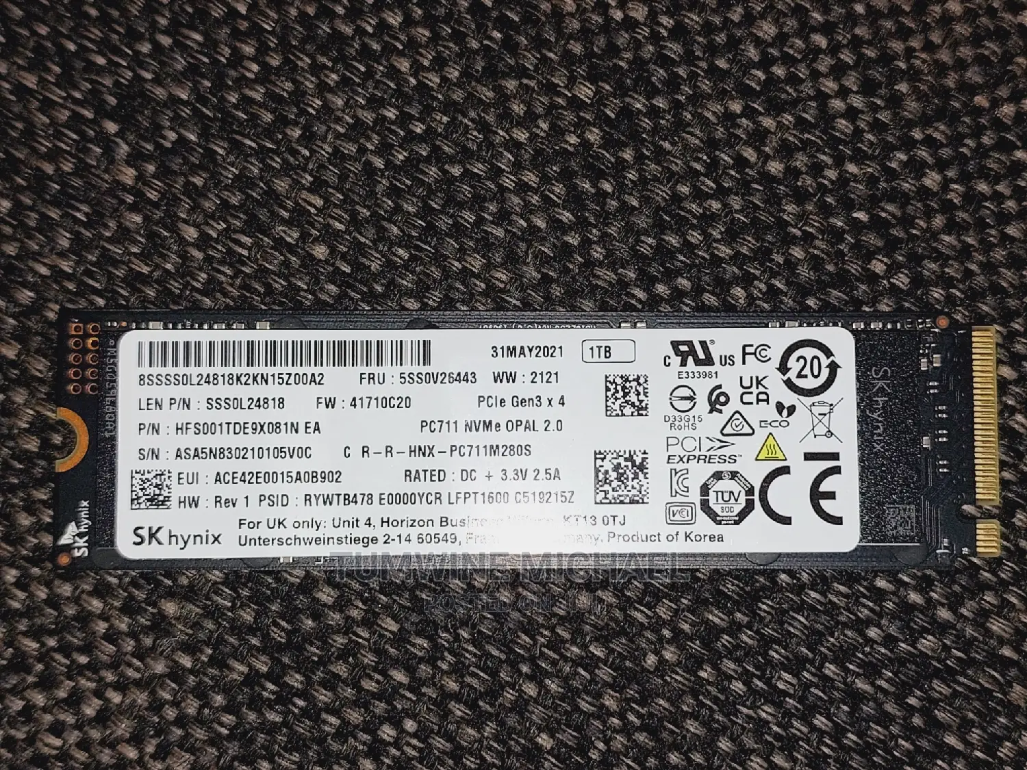 M.2 Nvme Ssd 1tb