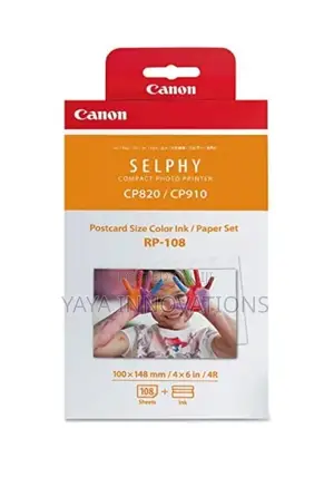 Canon Color Ink/Paper Set, Compatible With SELPHY CP1200